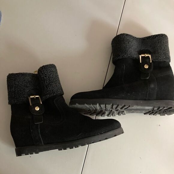 TOMMY HILFIGER,Women’sBoots,Black Suede 9M‎ - Picture 3 of 12